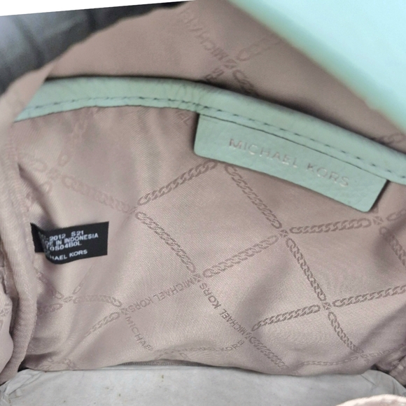 Michael Kors Slate Leather XS Convertible Backpack NWT - Picture 4 of 14